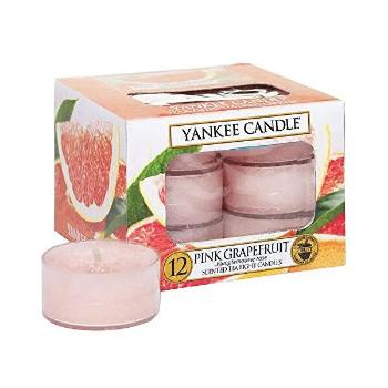 Yankee Candle Lumânare-pastilă aromatică Pink Grapefruit 12 x 9,8 g