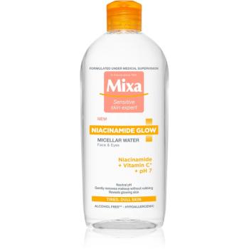 MIXA Niacinamide Glow apa cu particule micele pentru o piele mai luminoasa 400 ml