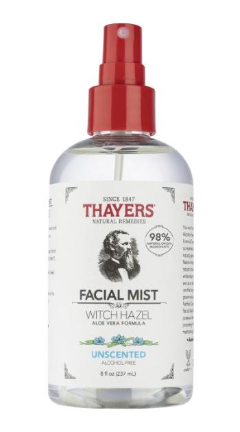 Thayers Tonic pentru ten mixt sau gras Witch Hazel with Aloe Vera Unscented (Facial Mist) 237 ml