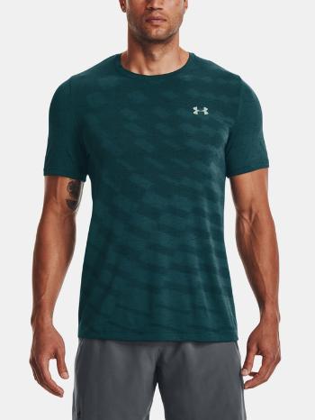 Under Armour UA Seamless Radial SS Tricou Verde