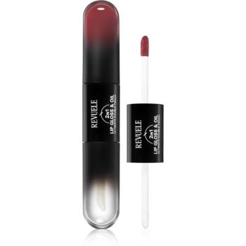 Revuele 2IN1 Lip Gloss & Oil lip gloss 2 in 1 culoare 09 7 ml