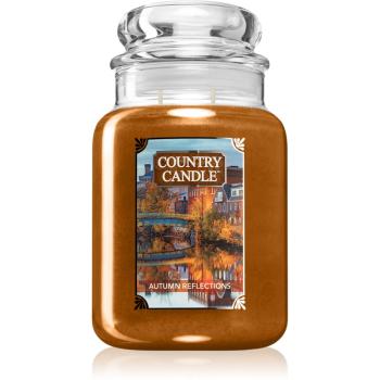 Country Candle Autumn Reflections lumânare parfumată 680 g