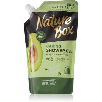 Nature Box Avocado gel calmant pentru dus rezervă 500 ml