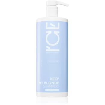 Natura Siberica ICE Professional Keep My Blonde șampon pentru neutralizarea tonurilor de galben pentru păr în nuanțe reci de blond, decolorat sau șuvi