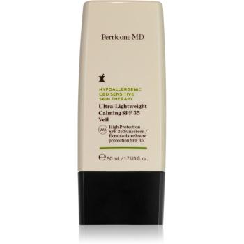 Perricone MD Hypoallergenic CBD Sensitive Skin Therapy crema calmanta impotriva luminii SPF 35 50 ml