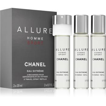 Chanel Allure Homme Sport Eau Extreme Eau de Parfum pentru bărbați 3 x 20 ml
