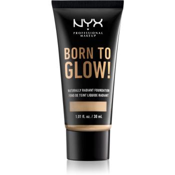 NYX Professional Makeup Born To Glow make-up lichid stralucitor culoare 6.5 Nude 30 ml