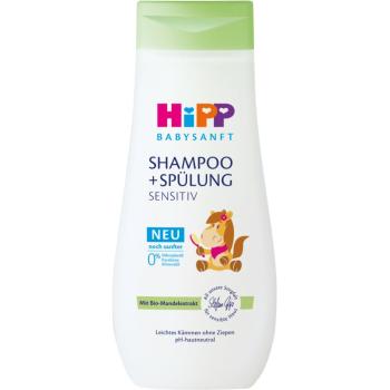 Hipp Babysanft Sensitive sampon si balsam pentru nou-nascuti si copii 200 ml