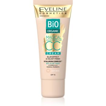 Eveline Cosmetics Magical Colour CC Cream pentru piele cu imperfectiuni SPF 15 culoare 01 Light Beige 30 ml