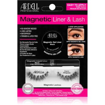 Ardell Magnetic Liner & Lash set de cosmetice Demi Wispies (pentru gene) tip