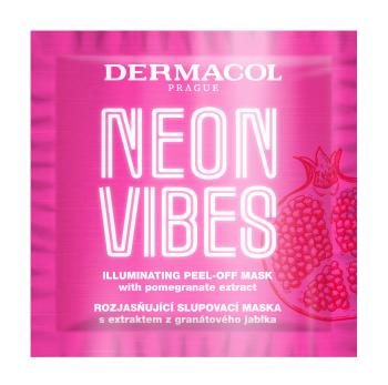 Dermacol Mască de peeling iluminatoare Neon Vibes (Illuminating Peel-Off Mask)