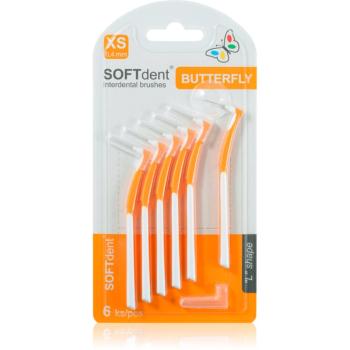 SOFTdent Butterfly XS perie interdentara 0,4 mm 6 buc