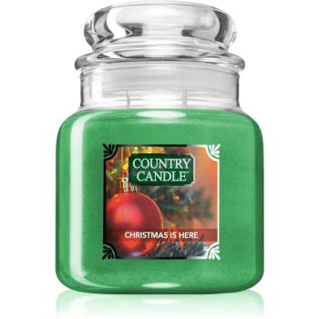 Country Candle Christmas Is Here lumânare parfumată 453