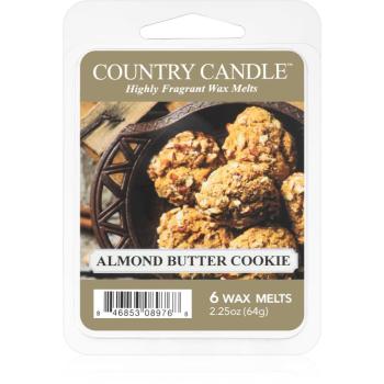 Country Candle Almond Butter Cookies ceară pentru aromatizator 64 g