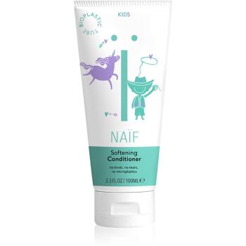 Naif Kids Softening Conditioner balsam pentru par usor de pieptanat pentru copii 200 ml