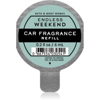 Bath & Body Works Endless Weekend parfum pentru masina rezervă 6 ml
