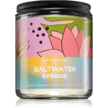 Bath & Body Works Saltwater Breeze lumânare parfumată 198 g