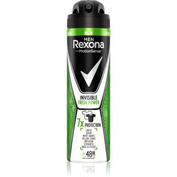 Rexona Invisible Fresh Power spray anti-perspirant pentru barbati 150 ml