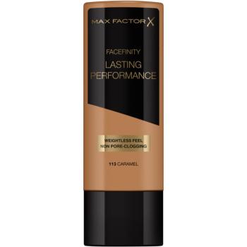 Max Factor Facefinity Lasting Performance fond de ten lichid  pentru un efect de lunga durata culoare 113 Caramel 35 ml