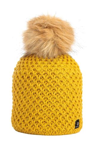 Caciula de iarna tricotata Innuendo - galben - Mărimea uni