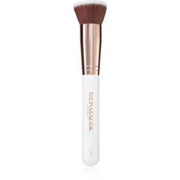 Dermacol Accessories Master Brush by PetraLovelyHair pensula pentru aplicarea produselor cu consistenta lichida sau cremoasa D51 Rose Gold 1 buc