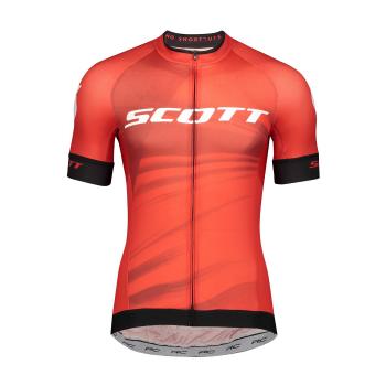 Scott RC PRO 2020 tricou - fiery red/white 
