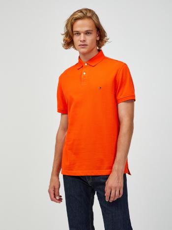 Tommy Hilfiger Polo Tricou Portocaliu