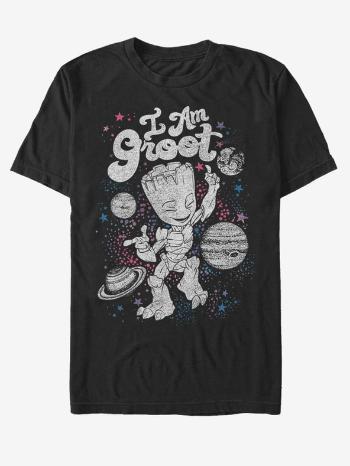 ZOOT.Fan Marvel I Am Groot Strážci Galaxie Tricou Negru