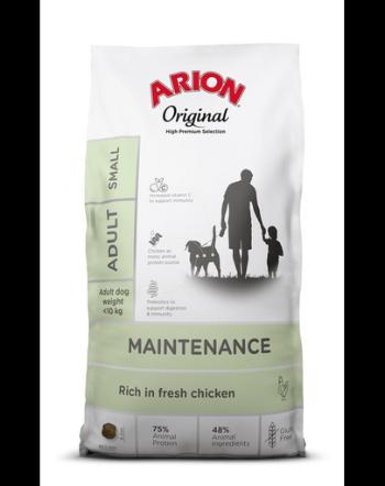 ARION Original Maintenance Adult Small Chicken Rice 7 kg cu pui proaspat, hrana caine adult talie mica