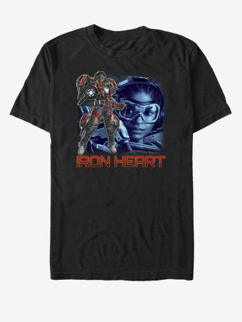 ZOOT.Fan Marvel Iron Heart Black Panther: Wakanda nechť žije Tricou Negru