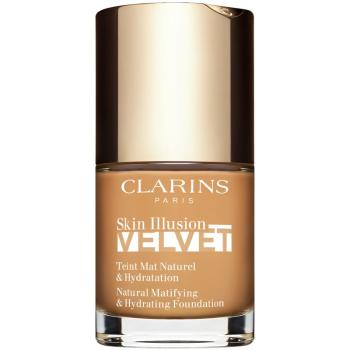Clarins Skin Illusion Velvet machiaj lichid cu un finisaj mat cu efect de nutritiv culoare 114N 30 ml