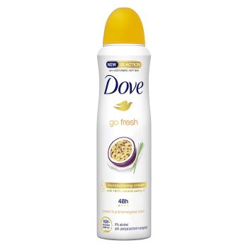 Dove Spray antiperspirant Go Fresh Marakuja & Iarbă de lămâie (Antiperspirant) 150 ml