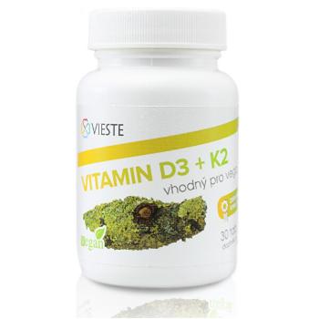 Vieste Vitamina D3 + K2 30 comprimate
