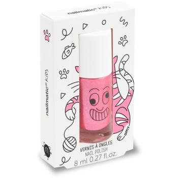 Nailmatic  Kids lac de unghii pentru copii culoare Kitty - candy pink glitter 8 ml