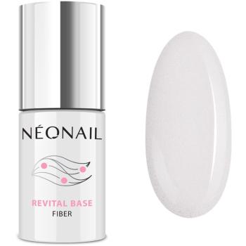 NeoNail Revital Base Fiber gel de bază pentru modelarea unghiilor culoare Shiny Queen 7,2 ml