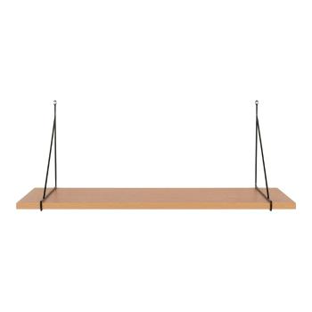 Raft în culoare naturală cu aspect de lemn de frasin 80 cm Chiba – House Nordic