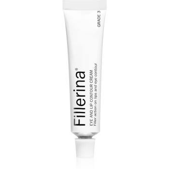 Fillerina  Eye and Lip Contour Cream Grade 3 Crema impotriva ridurilor profunde. pentru conturul ochilor si buzelor 15 ml