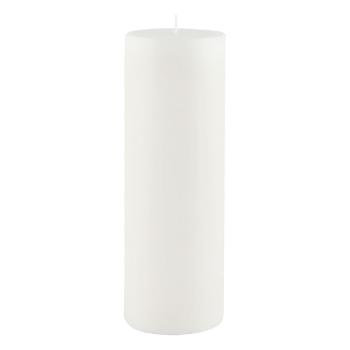 Lumânare Ego Dekor Cylinder Pure, timp de ardere 60 h, alb