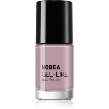 NOBEA Day-to-Day lac de unghii cu efect de gel culoare Silky nude #N51 6 ml
