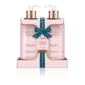 Baylis & Harding Set de îngrijire pentru mâini Ulei de jojoba, vanilie și de migdale 2 buc