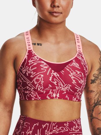 Under Armour UA Infinity High Print Sutien Roz