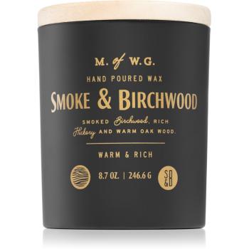 Makers of Wax Goods Smoke & Birchwood lumanare 246,6 g