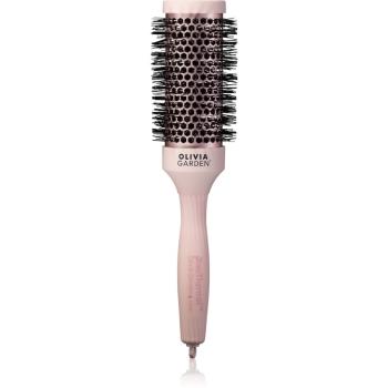 Olivia Garden ProThermal Pastel Pink perie rotundă pentru păr 43 mm