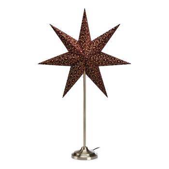 Decorațiune luminoasă burgundy ø 45 cm  cu model de Crăciun Baroque – Markslöjd