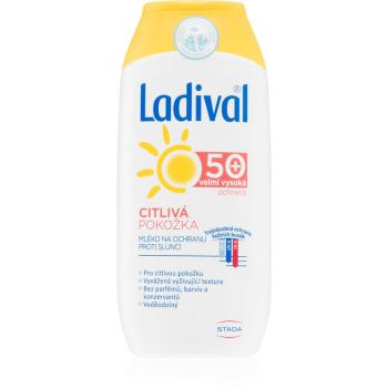 Ladival Sensitive lapte de curățat, pentru piele sensibilă SPF 50+ 200 ml