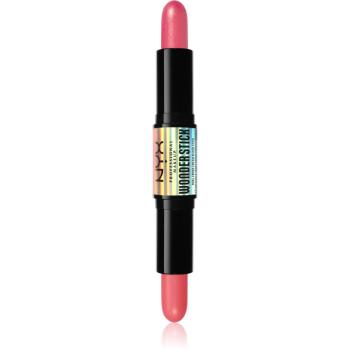 NYX Professional Makeup Pride Wonder Stick blush cremos și iluminator 2x4 g