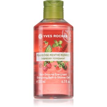 Yves Rocher Raspberry & Mint Gel de duș energizant 200 ml