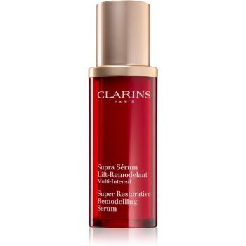 Clarins Super Restorative Remodelling Serum Ser activ pentru a netezi conturul feței 30 ml