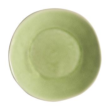 Farfurie adâncă din gresie ceramică Costa Nova Riviera, ⌀ 25 cm, verde