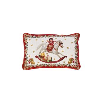 Pernă decorativă din bumbac cu motiv de Crăciun Villeroy & Boch Toys Fantasy, 32 x 48 cm